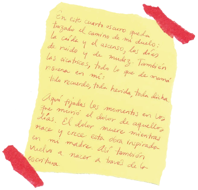 carta cuarto oscuro